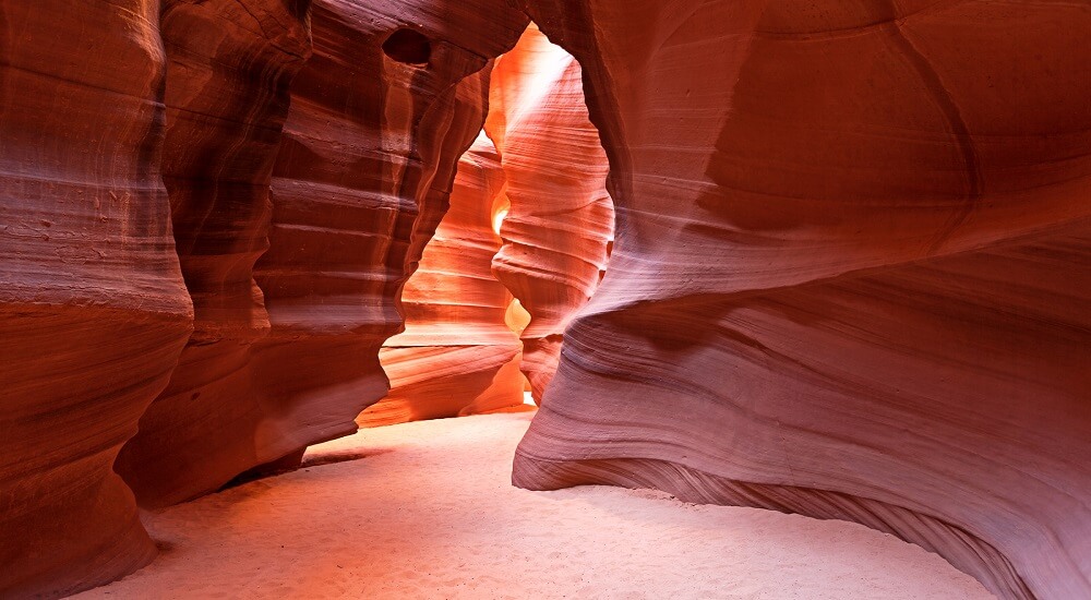 Most beautiful places in the United States: Antelope Canyon, Arizona