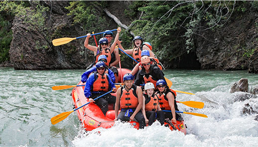 Top things To Do In Banff Alberta: whitewater rafting