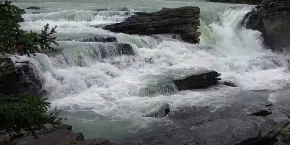 Formation of Athabasca Falls