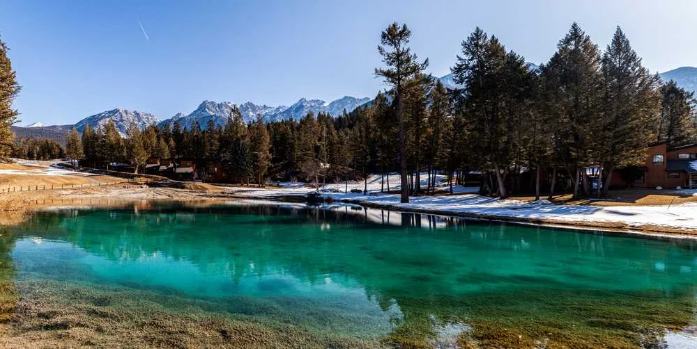 Hot springs in Alberta; Willow Stream Spa